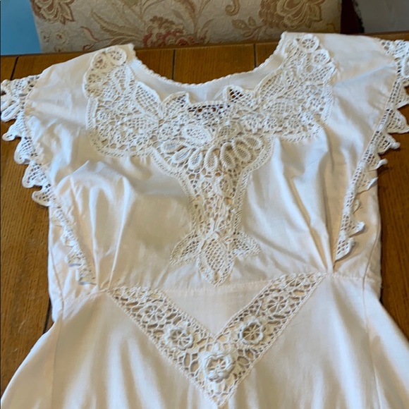 Rare Beautiful❤️Vintage 80’s Hand crocheted Dress - Picture 4 of 11